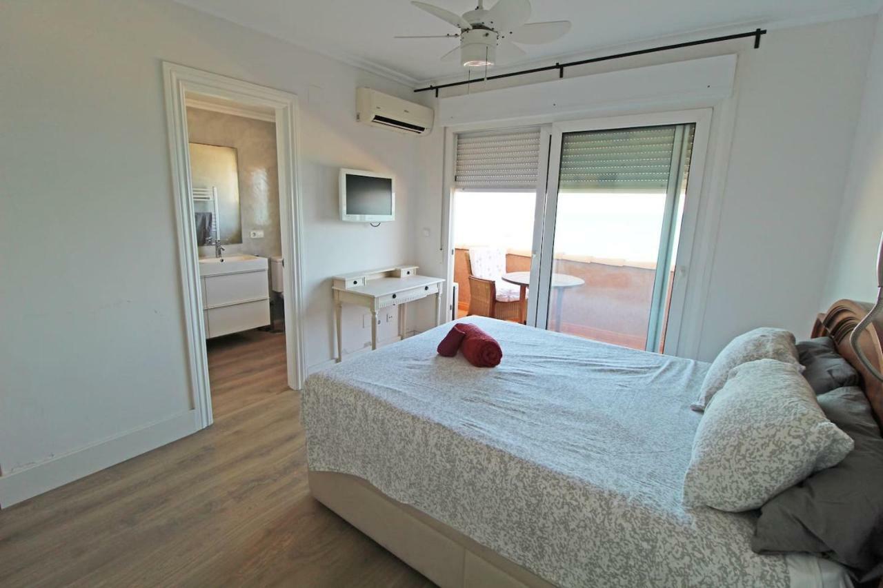 Apartamento Ático duplex de lujo frente al mar 1ª linea playa El Campello Exterior foto
